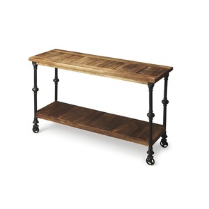 Mesa decorativa para servidor de té y café de estilo único hecha a mano, diseño hecho a mano, muebles para sala de estar y comedor, mesa de Metal - Product Image 5