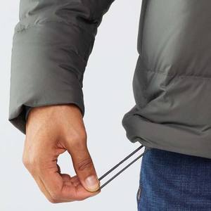 Chaqueta acolchada de algodón con capucha para hombre, rompevientos, estampado de logotipo personalizado, al por mayor, de invierno - Product Image 6