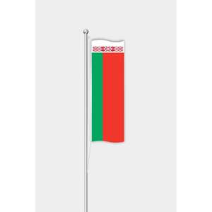 High Quality 3x5ft Vertical Belarus <b>Flag</b> with Digital Printing Aluminum <b>Pole</b> Nylon Material <b>for</b> Outdoor Display - Product Image 1