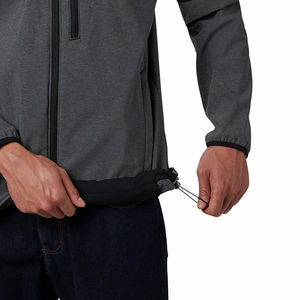 Vestes softshell pour hommes de dernier style en couleur bicolore Vestes durables et confortables de grande taille avec logo personnalisé - Product Image 5