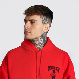 Sudadera con Capucha para Hombre, 100% Algodón, Corte Regular, Ecológica, de Secado Rápido, Transpirable, Térmica, Forro Polar de Invierno, Logotipo Personalizado Digital - Product Image 2