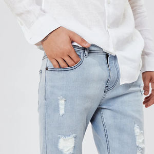 Custom Men's Raw VIRAL <b>DENIM</b> Baggy Jorts Distressed Hem Embroidered Jeans <b>Shorts</b> Rhinestone Applique Streetwear Vintage Summer - Product Image 3