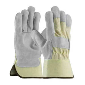 Guantes de Trabajo de Cuero Vacuno Blanco de Primera Calidad, de Secado Rápido, Antiestáticos, para Soldadura, con Puño de Seguridad, Impermeables, Resistentes, Industriales - Product Image 4