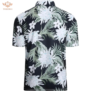 Service OEM Chemises Slim Fit pour hommes Tissu tricoté de qualité supérieure Style décontracté Col tournant Design personnalisé Impression à la mode - Product Image 2