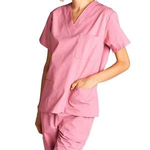 Personnalisé Hommes Femmes Médical Spa Clinique Infirmière Uniforme Hôpital Gommage Ensemble Uniforme 2pcs Pantalon Ensemble Avec Logo Personnalisé - Product Image 3