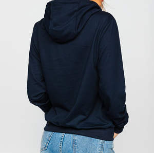 Sudaderas con Capucha Casuales de Moda para Mujer, Color Sólido, Personalizadas, Ecológicas, Antibolitas, Transpirables, con Tie-Dye en la Parte Delantera - Product Image 5