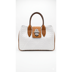 Bolso Estructurado en Piel de Cocodrilo Genuina - Hecho en Italia - Art. 26110 - Product Image 3
