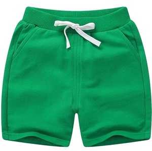 Logo personnalisé Meilleures ventes Short de sueur d'été pour enfants Polaire coton Enfants Baggy Jogging Courir Filles Short de sueur Respirant - Product Image 1