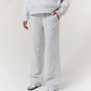 <b>Women's</b> Custom Eco-Friendly Plain Two-Piece Set Regular Fit Casual Long Sleeve Hooded Sweatpants Tracksuit Autumn 100% Cotton - Product Image 3
