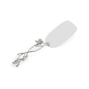 ชุดเสิร์ฟสลัดเงินแบบชนบทพร้อมชามตอกและที่จับดอกไม้ - Product Image 6