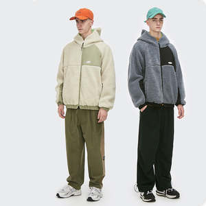 Sweat à capuche en polaire personnalisé avec logo personnalisé, sweat à capuche épais surdimensionné pour homme, sweat à capuche d'hiver - Product Image 5