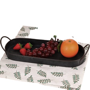 ถาดเหล็กโลหะชุบสังกะสีให้บริการถาดการใช้งานสำหรับบ้านโรงแรมบาร์โอกาสงานแต่งงานการออกแบบใหม่ผู้ซื้อเชิงพาณิชย์ที่ทำด้วยมือที่ดีที่สุด - Product Image 1