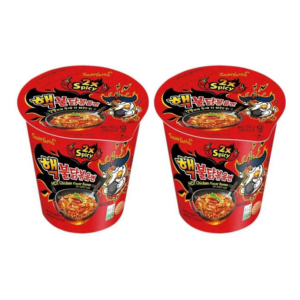 Experimenta el ramen con sabor a pollo picante 2X de Saamyang, duplica el calor, duplica el sabor en cada bocado ardiente. - Product Image 5