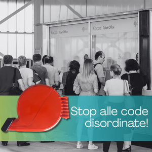 Eliminador de colas rojo/azul/amarillo, dispensador de boletos de cola de golondrina para mostradores de pago, Organización para farmacia de delicatessen - Product Image 3