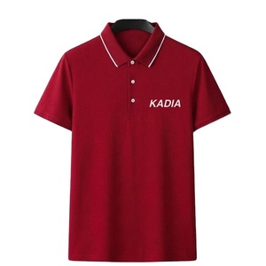 Camisas Polo de Golf de Algodón Piqué de Alta Calidad al por Mayor, con Logotipo Personalizado, para Hombre, Estilo Casual de Negocios - Product Image 1
