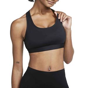 Soutien-gorge de sport sans couture pour femme, maintien moyen, antibactérien, avec coussinets amovibles, personnalisable, en Spandex et Polyester, pour Yoga et Gym 2026 - Product Image 1