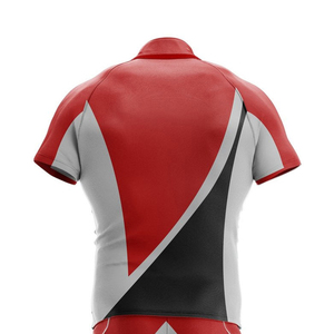 Camiseta de rugby de manga corta personalizada sublimación Rugby Jersey Kit personalizado Unisex OEM Anti estiramiento estilo de fútbol Time Good - Product Image 4