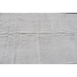 Alfombra turca vintage, alfombra de 4.7x7.1 pies, alfombra blanca con motivos de plantas y árboles - Product Image 5