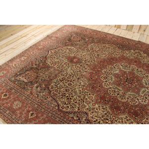 Tapis vintage surdimensionné 8,6x12,4 pi (261x378 cm), tapis turc rouge patchwork - Product Image 4