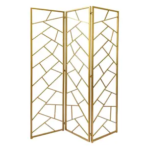 Lattice Cut Out Three Panel Room Divider Screen Modern Design Add Some Elegant Touch To Your Place And Compliment Your Deco