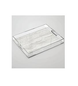 Plateau de service alimentaire en acrylique de grande taille au design unique Plateau en acrylique de qualité supérieure avec poignées Plateau en acrylique au prix le plus bas - Product Image 5