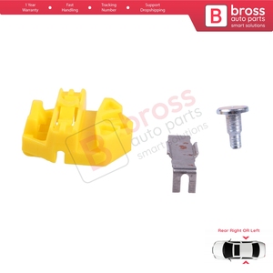 Clips de Reparación de Elevalunas Trasero BWR55 para Astra G Clase E W210 S210 9-3 MK1 900 NG A2107301646 90521877 - Product Image 4