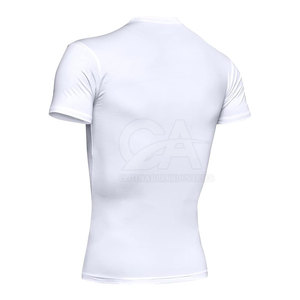 Nylon Polyester Made <b>Men</b> Compression T-shirts Private Label Customized <b>Men</b> Compression T-shirts - Product Image 6