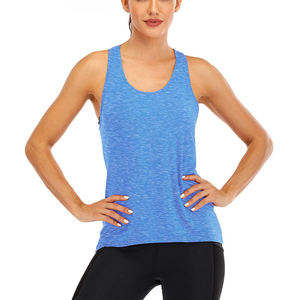 Débardeur d'été pour femmes grande taille décontracté court vêtements de sport courts pour les Sports de plein air séchage rapide respirant sans couture solide - Product Image 3