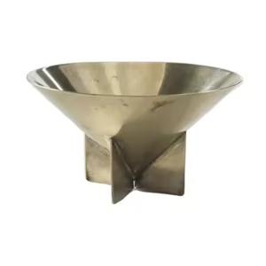 Bol à dattes en métal arabe de luxe, décoration de table pour le Ramadan, décoration de table, plat de service pour fruits secs, décoration de la maison, article islamique - Product Image 6