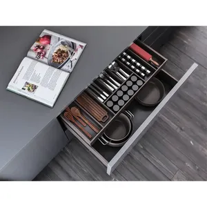 อาร์ตโฟลว์ กล่องจัดระเบียบลิ้นชักพลาสติก 18 มม. 500x1200 สีมอคค่า - Product Image 2