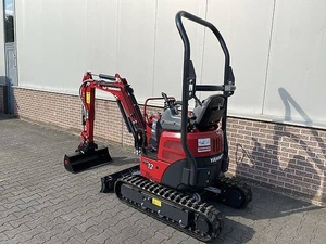 Mini-excavatrice Yanmar VIO12 de 1,2 tonne, excavatrice sur chenilles à queue zéro, excavatrice hydraulique compacte pour l'aménagement paysager et la construction - Product Image 6