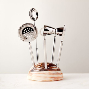 Juego de barras de acero inoxidable pulido en níquel de primera calidad con forma y tamaño personalizados perfectos para bodas elegantes - Product Image 4