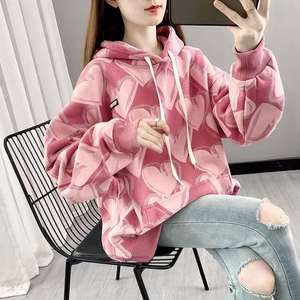 ชุดเสื้อฮู้ดผ้าฝ้าย100% สำหรับผู้ชายคอกลมสีบริสุทธิ์สไตล์ใหม่สำหรับฤดูหนาว - Product Image 2