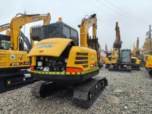 Mini-excavatrice SANY SY60C d'occasion en vente chaude, modèle 2020, poids opérationnel de 6000 kg pour la construction, l'agriculture - Composants principaux - Product Image 5