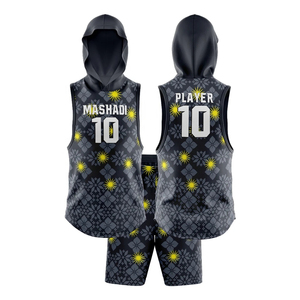 เสื้อฮู้ดแขนกุดมีฮู้ดสำหรับ7v7สไตล์อเมริกันเครื่องแบบฟุตบอลพิมพ์ลายธง7วันที่7โลโก้ออกแบบได้ตามต้องการ - Product Image 1