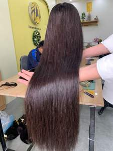 ผมต่อจากเวียดนามบริสุทธิ์100% แบบตรงกระดูกทอแบบตรงทุกสไตล์ผ้าทอแบบเส้นเดียว8-32นิ้ว - Product Image 6