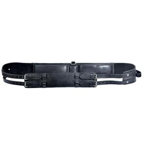 Sangle de cheval en cuir réglable Équipement équestre de qualité supérieure confortable et durable pour l'entraînement d'équitation - Product Image 3