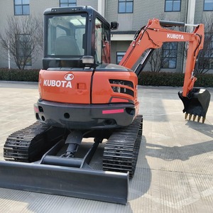 Excavadora Compacta Usada Kubota KX057-4, Miniexcavadora Hidráulica para Construcción - Product Image 5