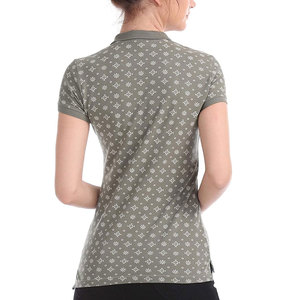 OEM New Arrival Wholesale Custom Made Casual <b>Women</b> for T Shirts High Quality Breathable Quick Dry Canvas Fabric Short Sleeve - Product Image 5