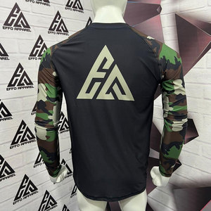 เสื้อแรชการ์ดคุณภาพสูง ปี 2026 ผ้าแรชการ์ดสั่งทำพิเศษสำหรับผู้ชาย แขนยาว ราคาขายส่ง บริการ OEM - Product Image 6