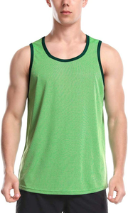 Débardeur en maille unisexe 100 % coton respirant à séchage rapide, personnalisable OEM 2026, pour hommes, sport, course à pied, vente chaude - Product Image 5