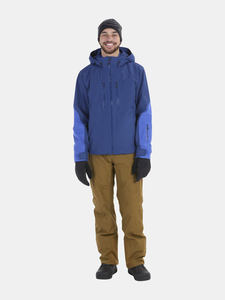 Mode hivernale Vestes longues en peluche pour hommes Manteau épais à capuche matelassé Vêtements d'extérieur chauds et légers pour l'extérieur - Product Image 4