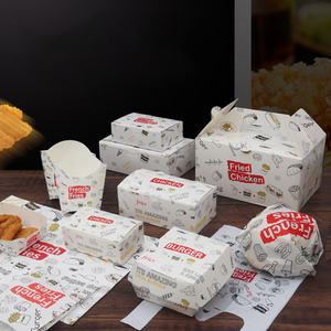 Zeecan to go restaurant packaging boxes food chicken box fast food paper box for food