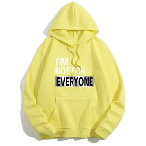 Sweat à capuche respirant de haute qualité pour femmes, streetwear, en coton mélangé, pour l'automne/hiver 2025 - Product Image 5