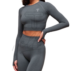 Crop Tops Cortos de Algodón para Mujer al por Mayor, con Logotipo Personalizado, Sexy, Casual, Camisetas Cortas para Mujer - Product Image 1