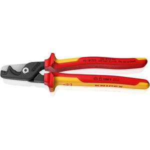 Tijeras para Cables KNIPEX 95 18 225 StepCut XL, Tijeras Aislantes con Certificación VDE y Corte Gradual de 225 mm, Producto Knipex - Product Image 1