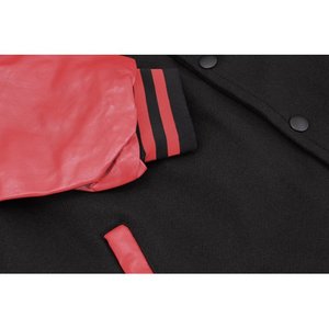 เสื้อแจ็กเก็ตแฟชั่นปกตั้งดีไซน์ของคุณเองสำหรับผู้ชายและผู้หญิงปรับแต่งได้ตามต้องการ - Product Image 3