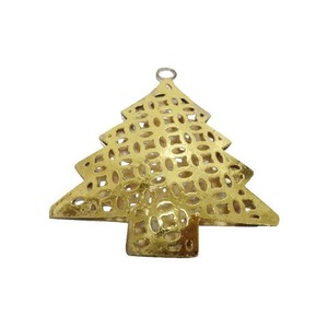 Árbol colgante de Metal tradicional, adorno de Navidad, accesorios colgantes decorativos para árboles de vacaciones, fiesta festiva, decoración del hogar - Product Image 6