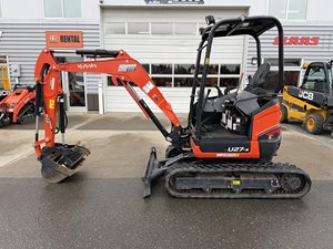 Excavator <b>Machine</b> Kubota U27-4 1 Ton 2 Ton Diesel Hydraulic Small <b>Micro</b> Crawler Bagger Digger Mini - Product Image 5
