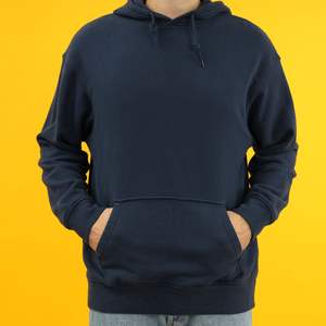 Sweatshirts pull personnalisables lourds Polyester/coton teint uni pour la commande en gros d'hiver - Product Image 3